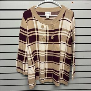 Breckenridge Striped Knit Cardigan